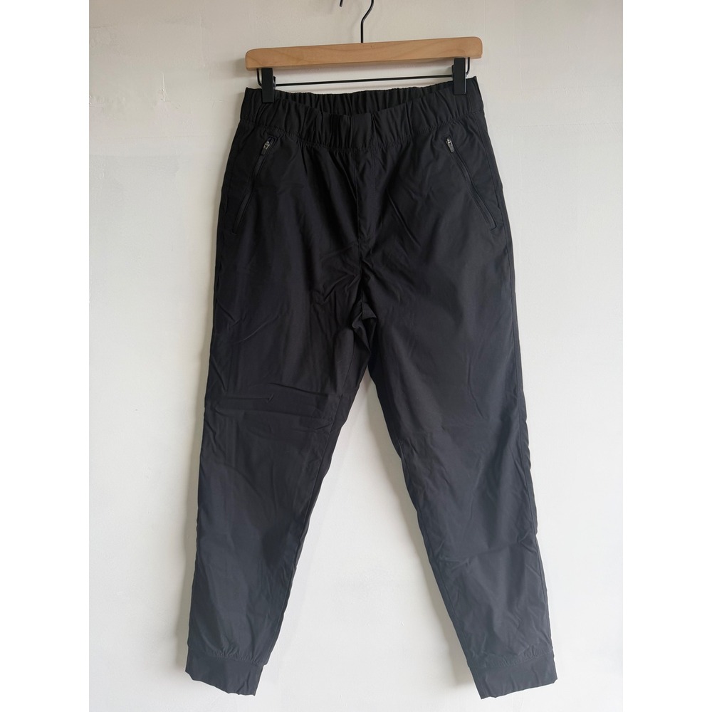 Eddie Bauer Women's Rainier Fleece Lined Jogger Pants Black Gorpcore 6 1905993